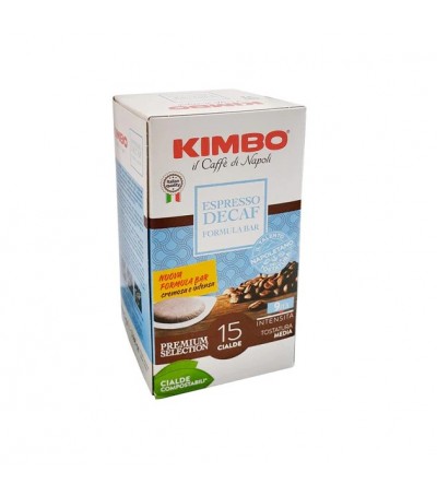 Kimbo Espresso Decaf Dosette/Cialde (15) cap
