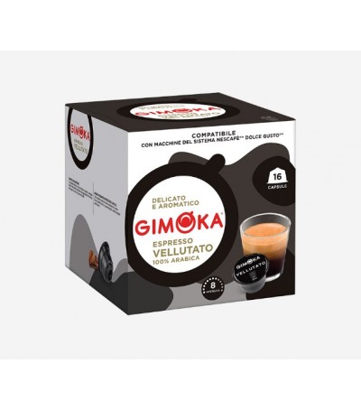 Gimoka Vellutato 100% Arabica Dolce Gusto (16) cap