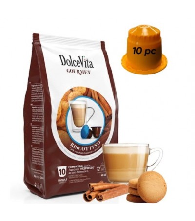 Dolce Vita Biscottino Nespresso (10 caps)
